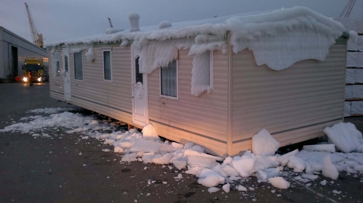 It's a little chilly in #klaipeda this morning!