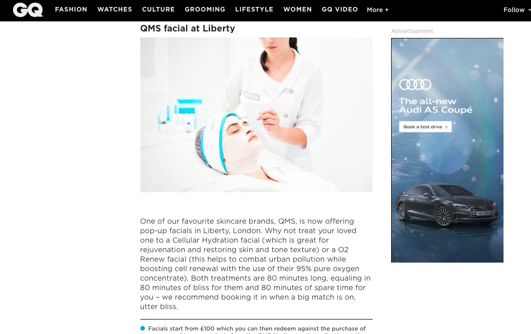 Stevens PR (@stevenspruk) on Twitter photo #ValentinesDay ideas with <a href="/BritishGQ/">British GQ</a> featuring @QMSMedicosmetic exclusive #facial at <a href="/LibertyLondon/">Liberty London</a> gq-magazine.co.uk/article/valent… #health #beauty #ValentinesDay ideas with <a href="/BritishGQ/">British GQ</a> featuring @QMSMedicosmetic exclusive #facial at <a href="/LibertyLondon/">Liberty London</a> gq-magazine.co.uk/article/valent… #health #beauty