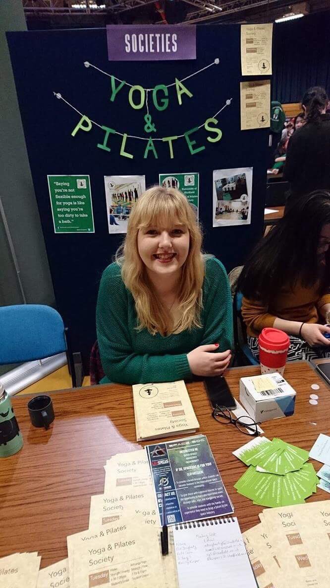 ShefYogaSoc's tweet photo. We are at the Refreshers Fair today in the Octagon! Come along and say hi! @ https://t.co/2PbEONfNKQ