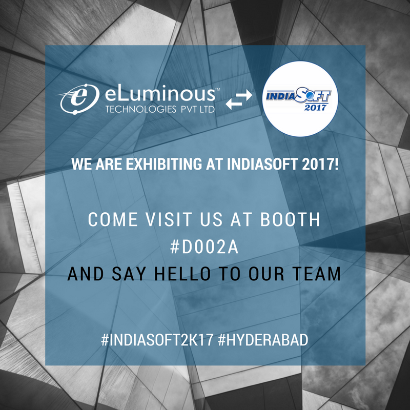 eluminousTech's tweet photo. We're packing up for #IndiaSoft in #Hyd, Feb 13-14! Mark the calendar - we're in booth #D002A! Schedule your time: https://t.co/raKSlJL56b https://t.co/1FFUwy9bB3