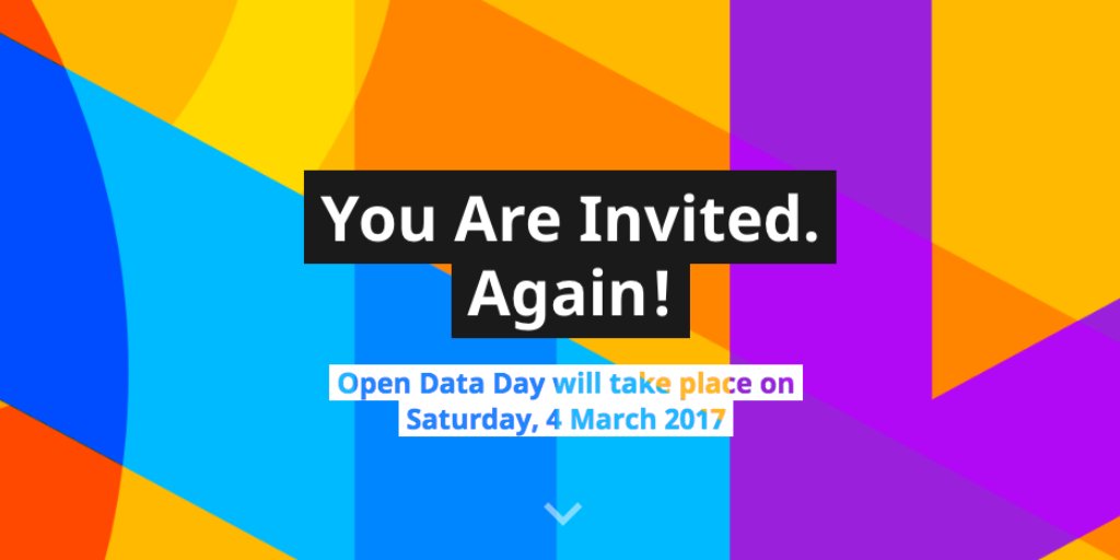 Organising an #openscience event for #opendataday? Add it to the map and show the world that #opendata is important! bit.ly/2kkGAWs