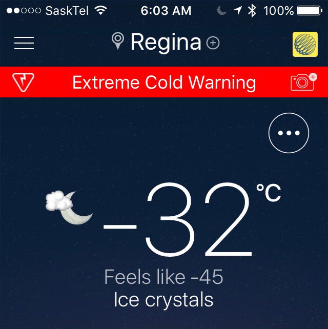 RegPublicSchool's tweet photo. No transportation but schools remain open.  If you do chose to send your children to school, please ensure that they are warmly dressed. https://t.co/tFyheHflfs