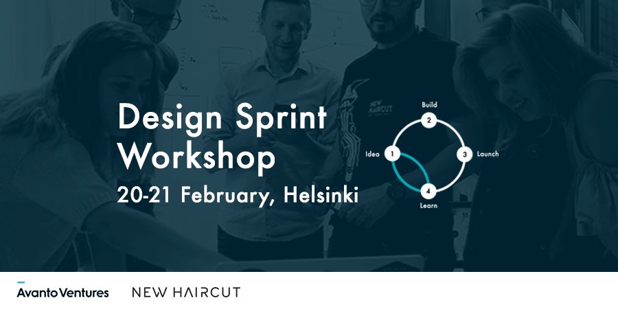 Vielä muutama Early Bird -lippu Design Sprint Workshopiin jäljellä. Hanki lippu täältä: bit.ly/2k1sUlS