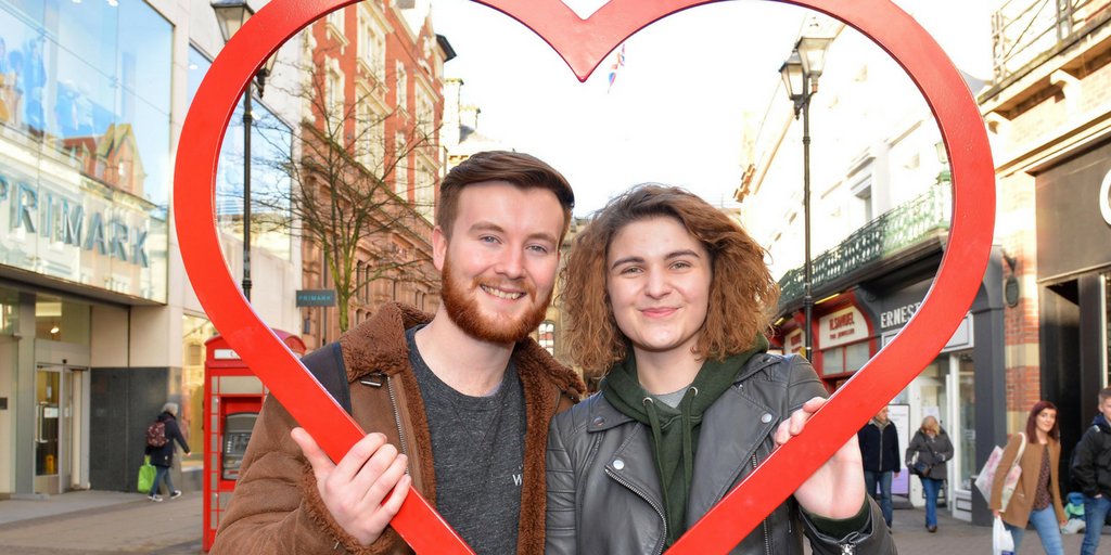 Lincoln_BIG's tweet photo. Come to Lincoln this Feb Half Term for a Valentine's surprise across the City Centre #LoveLincoln #ValentinesDay https://t.co/bGsunUV6ES https://t.co/EOZhPxVXsz