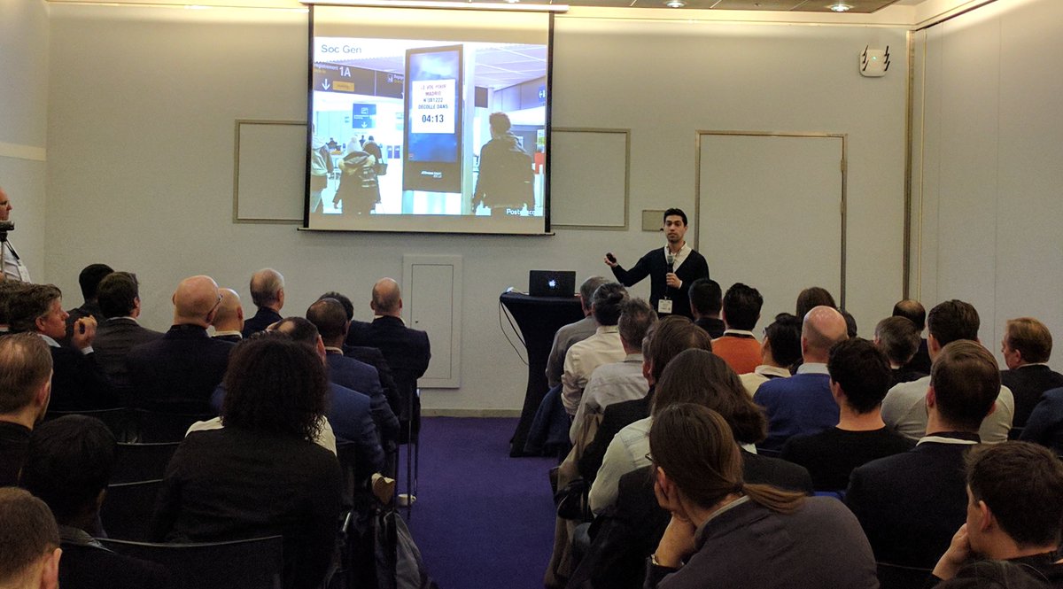quividi's tweet photo. Brad Gilbert @Posterscope telling us that Dynamic DOOH campaigns, driven by real-time data, are the new normal / #programmatic_DOOH https://t.co/H9W6Uh1y7Z
