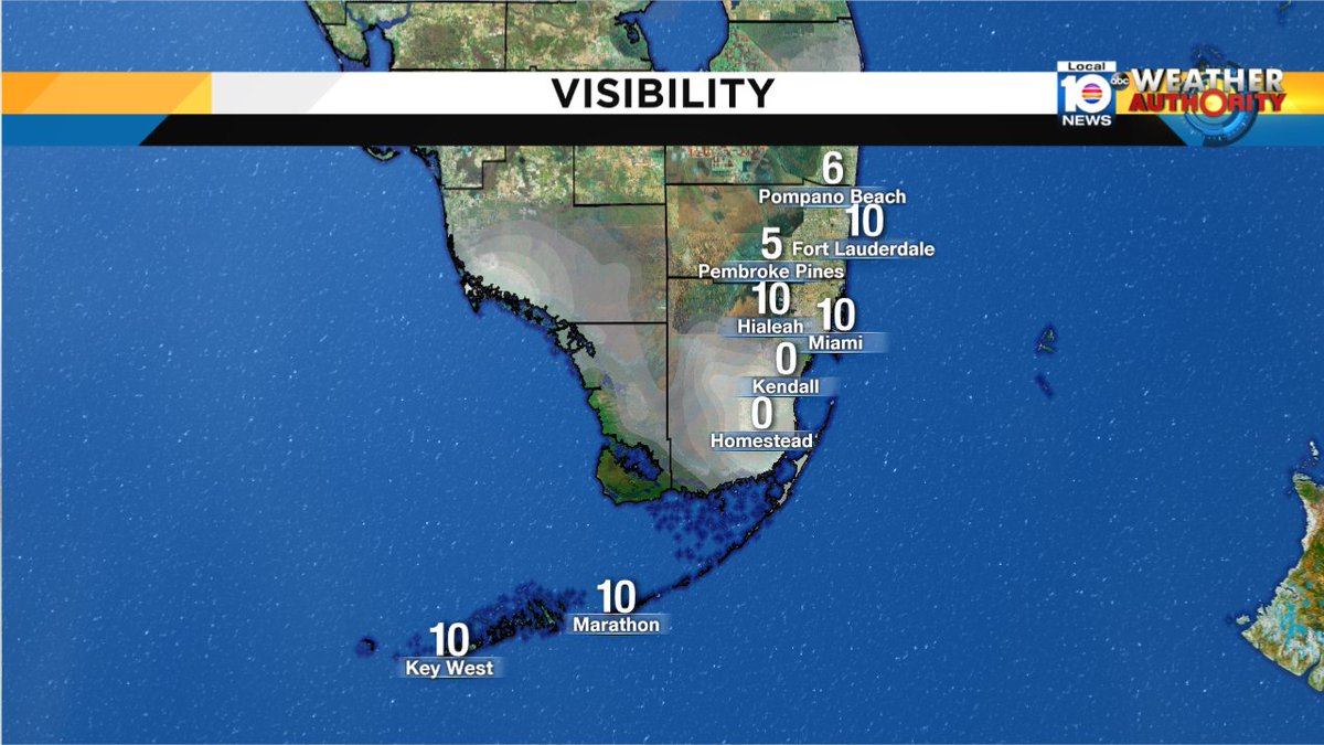 Sflo please drive safe dense fog causing major visibility issues across some parts. Watch Meteorologist Julie Durda https://t.co/yOuBUPD0vL