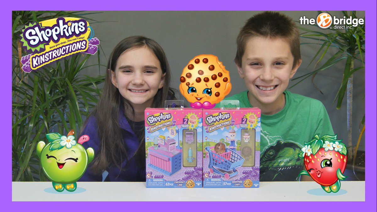 ScatteredAdvntr's tweet image. Let's build #Shopkins Kinstructions Checkout Lane &amp;amp; Shopping Cart Mini Packs!  Thanks #TheBridgeDirect! youtu.be/8nxI5DiLVEg #toyreview