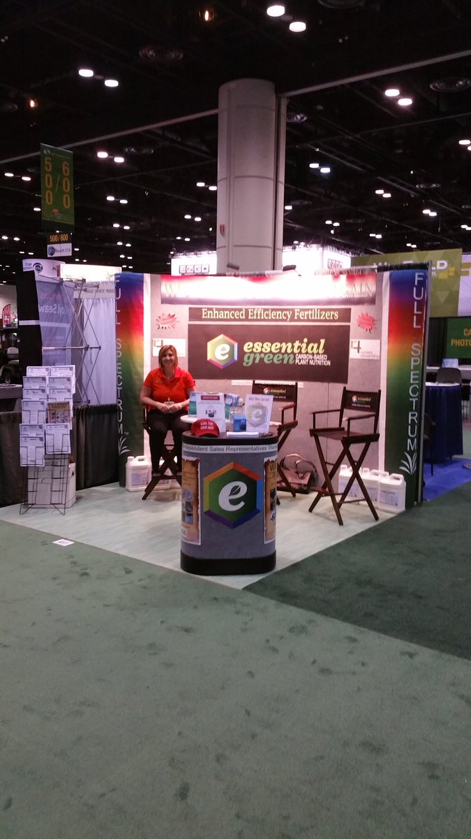 EGTurf's tweet photo. All ready to #MakeTurfGreatAgain @GIS_2017 #GIS17 come register to win and see our show specials. https://t.co/fcPc9zGmIR