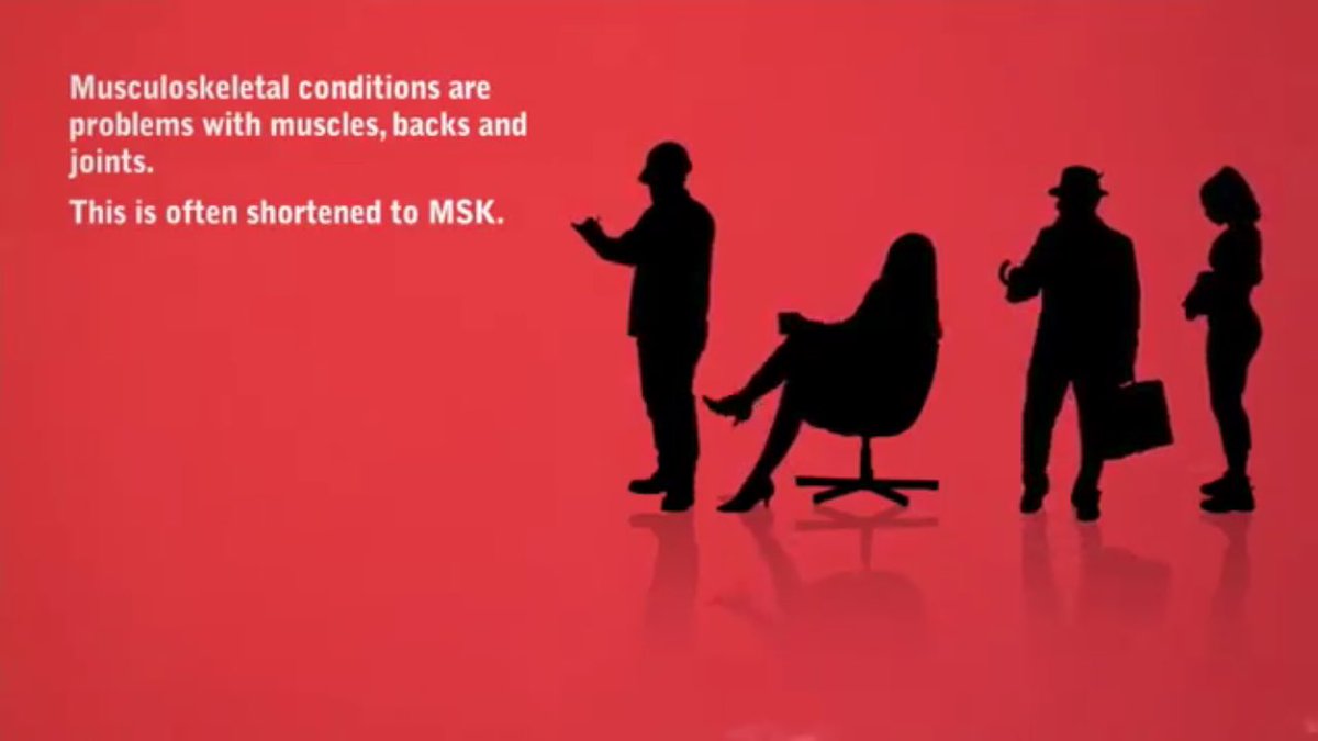 msk_app's tweet photo. Want to know more about muscle, back, joint problems? Have a look at our short video https://t.co/mkYUwRA8Ls @Ahpscot @sengacreeMSK @NHS24 https://t.co/u0XR75GEz8
