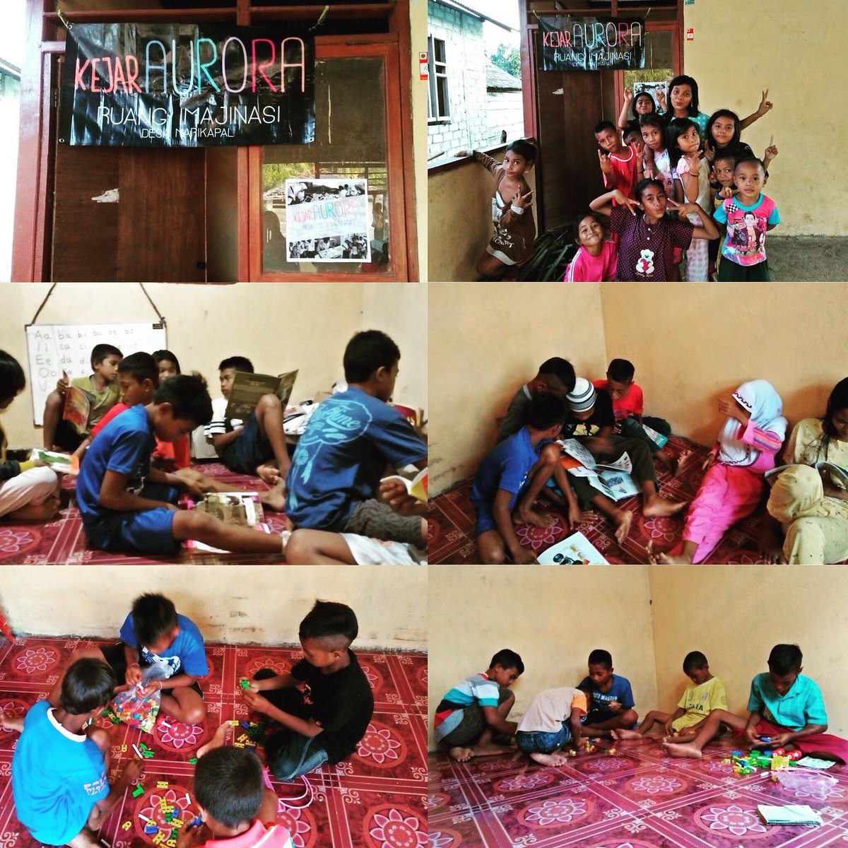 kejarAURORA's tweet photo. Ruang Imajinasi @kejarAURORA, Desa Marikapal, Maluku Utara https://t.co/vnKPKBVX6J