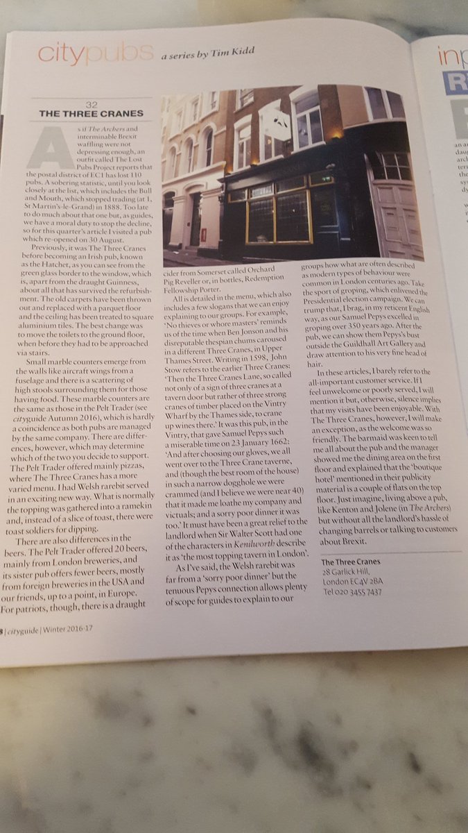 ThreeCranesTav's tweet photo. Nice article by Tim Kidd in @colguides https://t.co/AkfbCJ85sx