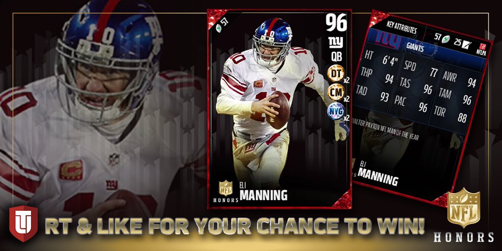 EASPORTS_MUT's tweet image. Morning Honors Giveaway! New Honors items on their way today! 

#NFLHonors