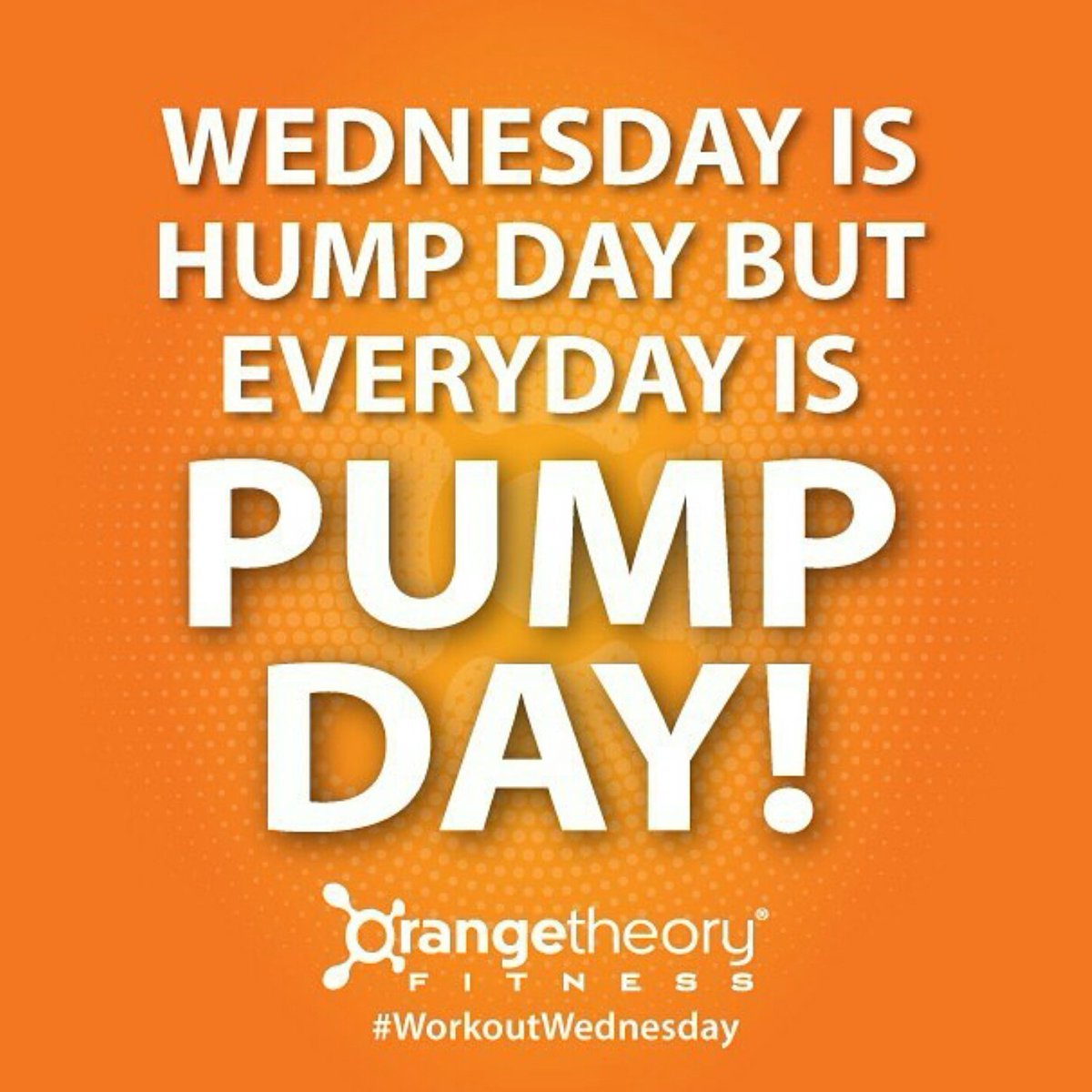 Yeah it is!! #otfnation #otfbarrie #keepburning #workoutwednesday #orangetheorybarrie #orangetheoryfitness #happywednesday