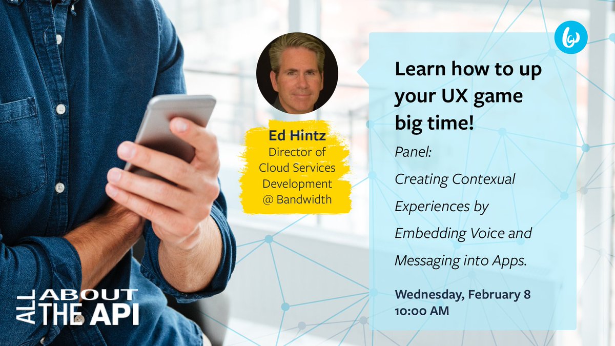 bandwidth's tweet image. Don’t miss @bandwidth’s Ed Hintz speaking today at 10am at #AllAboutTheAPI #ITExpo ow.ly/bPsV308EvfK