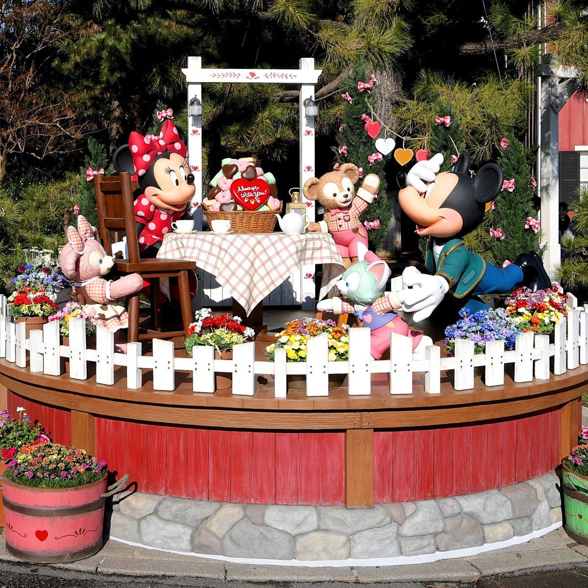 Mezzomikiのディズニーブログ 東京ディズニーシー スウィート ダッフィー17 フォトロケーション デコレーションまとめ ディズニースナップフォトの撮影も 詳しくは T Co Twsuifvnwj