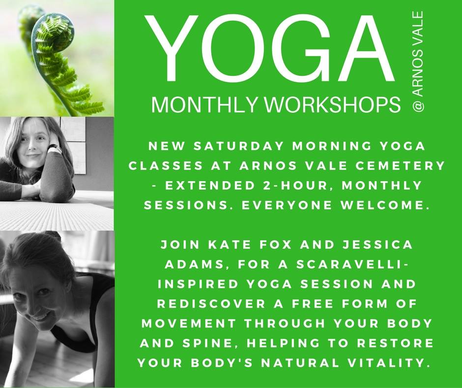 Join Kate Fox &amp; I <a href="/ArnosValeCem/">@arnosvalecem</a> Sat 9.30-11.30am for a body holiday – 2hrs of Scaravelli-influenced yoga to unravel tension in body and mind