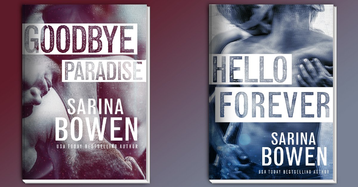 New (sort of) M/M Romance from Sarina Bowen? Um, YES PLEASE! 
#CoverReveal: GOODBYE PARADISE 
popkittybookreviews.com/cover-reveal-g…
