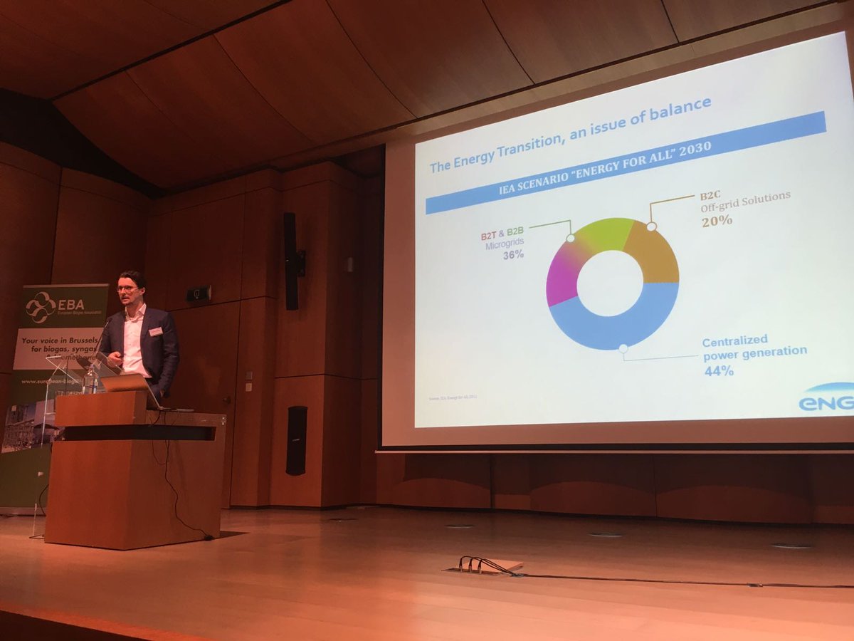 European_Biogas's tweet photo. Thank you Olivier Guerrini for presenting @ENGIEgroup 's #gasification projects in France at #EBAWS https://t.co/tsXSbyejA1