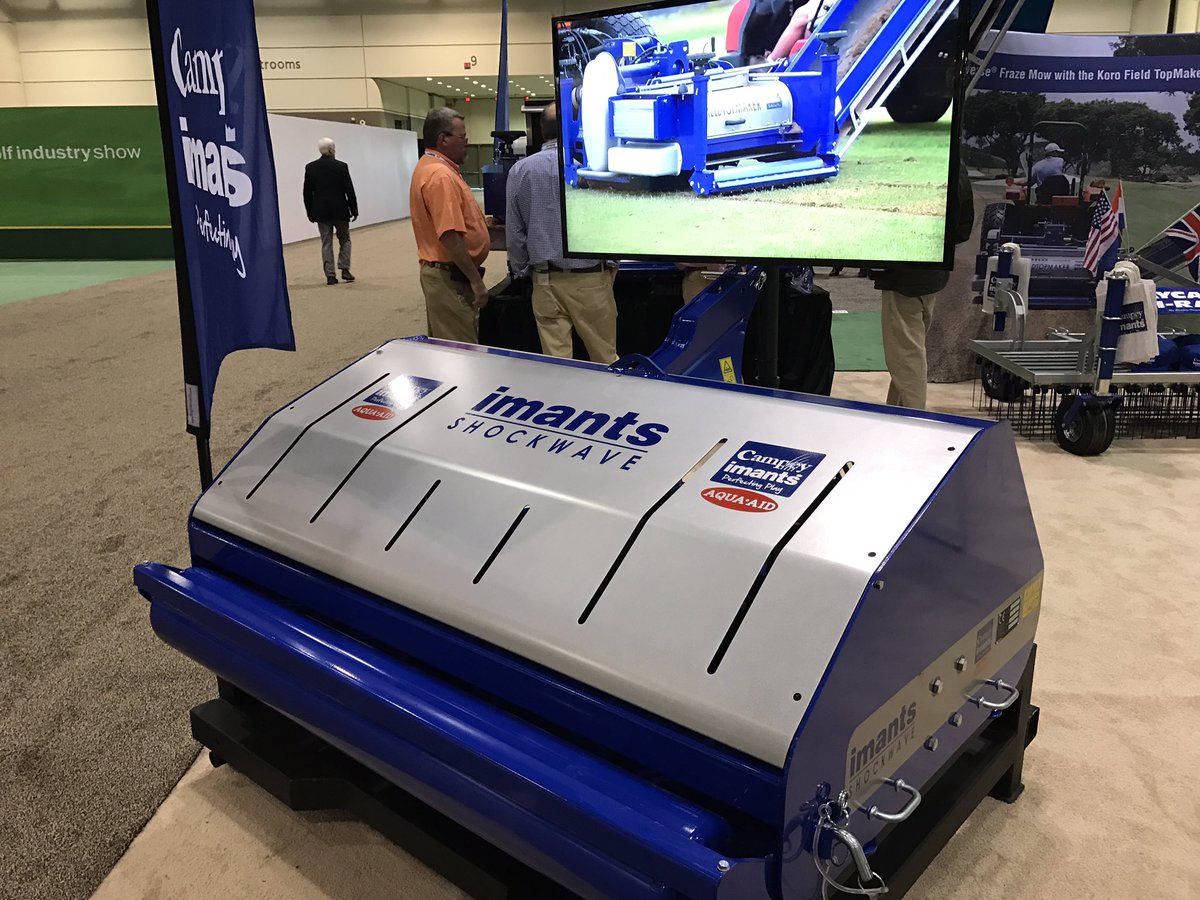 Solutions4Turf's tweet photo. Looking forward to seeing everyone today. #GIS17 #AquaAidSolutions @wormpowerturf @CampeyTurfCare @ImantsBV https://t.co/giB8i2iukC