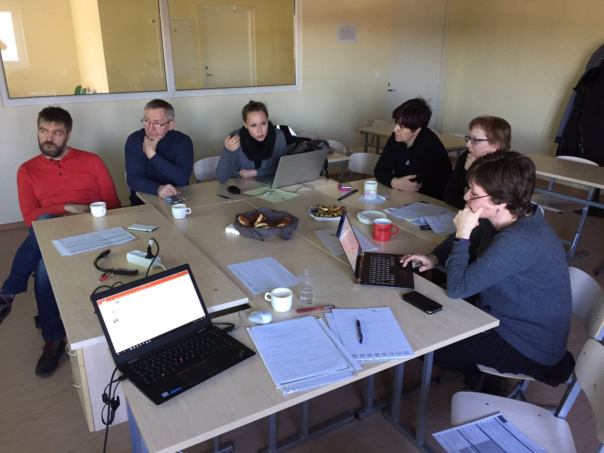 CompositeHUB's tweet photo. CompoHUB project meeting in Kuressaare! 7 months to go! https://t.co/kGgMEfNam3