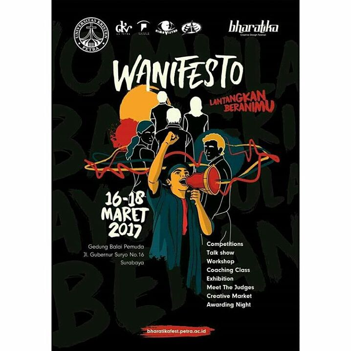 Roadshow <a href="/bharatikafest/">Bharatika Creative Design Festival</a> UK Petra Surabaya | Jumat, 10 Feb 2017 pukul 10.00 WIB di Ruang Multimedia. Mari datang! 😊