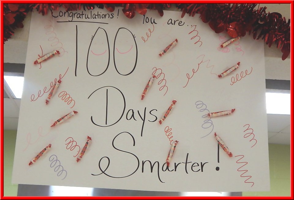 UCPSNutrition's tweet photo. @RockRestES_NC cafeteria celebrating day 100 of the UCPS 2016-2017 academic school year! #100days #smarter #cafeteriafun https://t.co/fKy60nsmYy