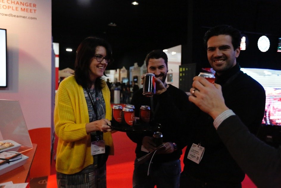 crowdbeamer's tweet photo. Some impressions of Day 1 @ISE_Show #ISE2017 #officiallylaunching #betech https://t.co/K6lt3NmhDx