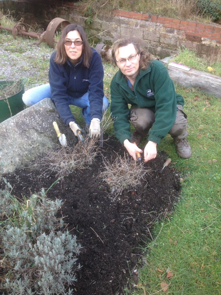 Wildlife247's tweet photo. Lots of great garden work today @CricklepitMill deadheading, #meadow scarifying and #pond realignment all done in fine weather! #gardening https://t.co/AXMZP9CqXK