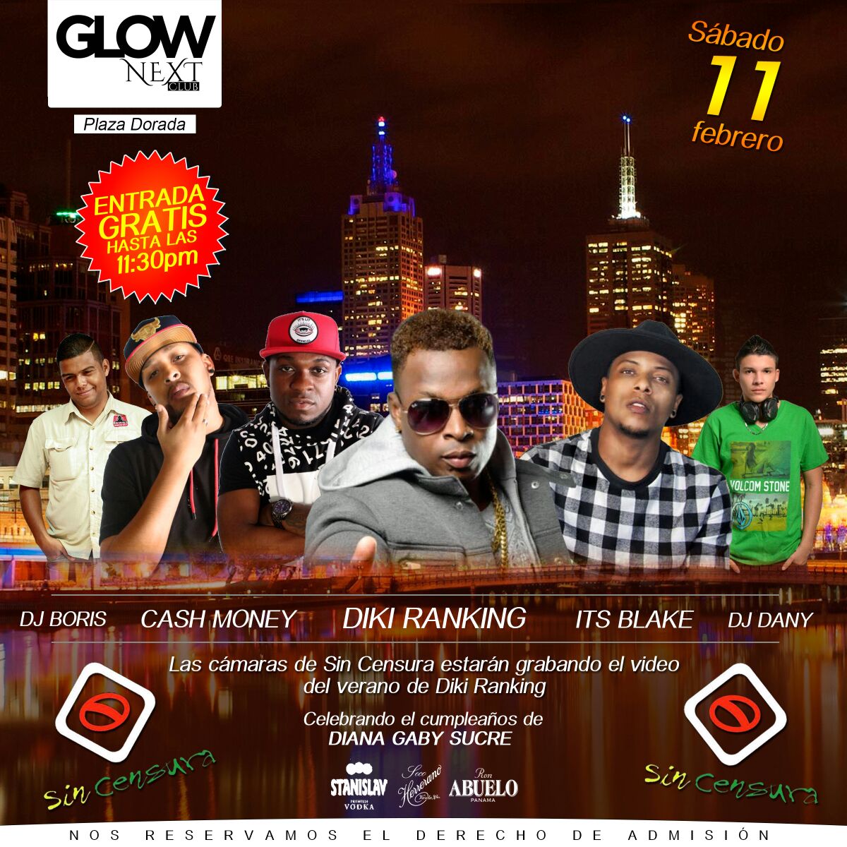Sabado 11 Glow Next ... llega y pasala cool 🔜🔜🔜🔜🔜 la mejor discoteca de Prov. Centrales📰