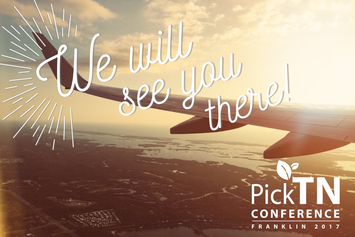 aroocompany's tweet photo. We'll be exhibiting at the 2017 Pick TN Conference next week in Franklin, Tennessee. Stop by and say hi at Table 38. #PickTNConference https://t.co/4Y5ntQrHiJ