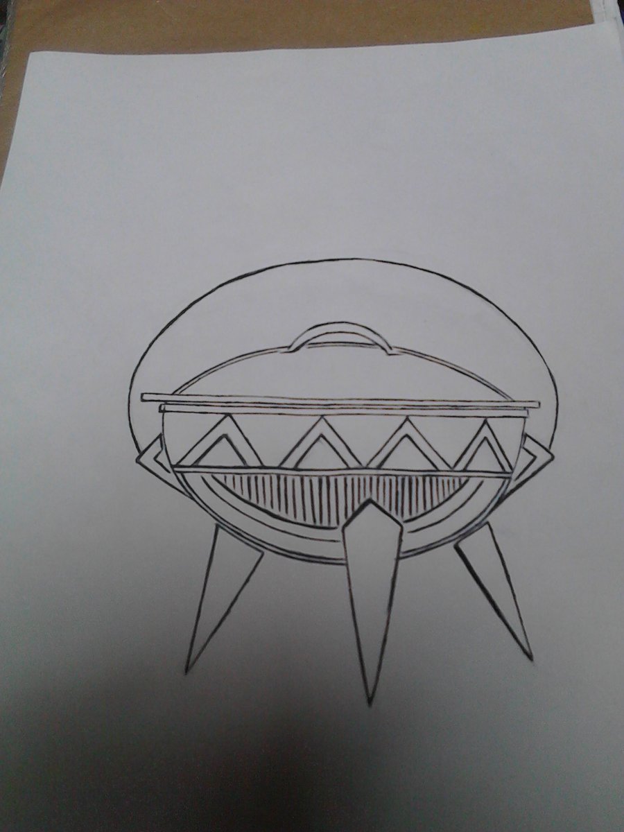 JTshikang's tweet photo. #pyramid pot final touch by Goodguy designer. https://t.co/TUBYYPO3a6