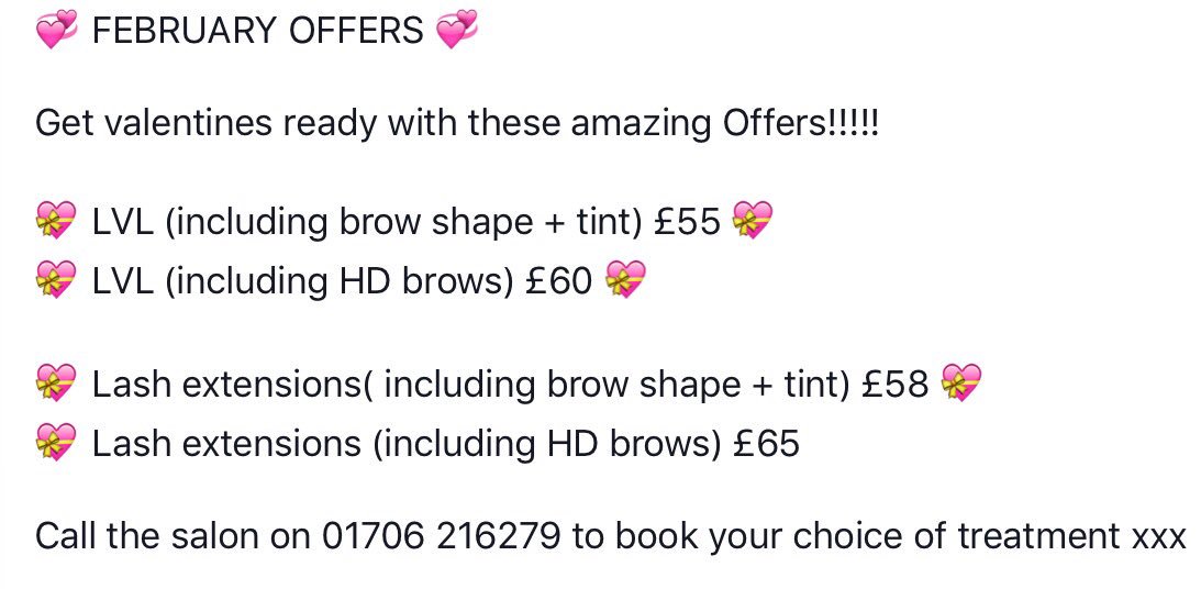 HCBbeauty's tweet photo. Don't miss out on these amazing Offers!!!#nouveau#lashes#lashlift#lashextentions https://t.co/SancKKBWvW
