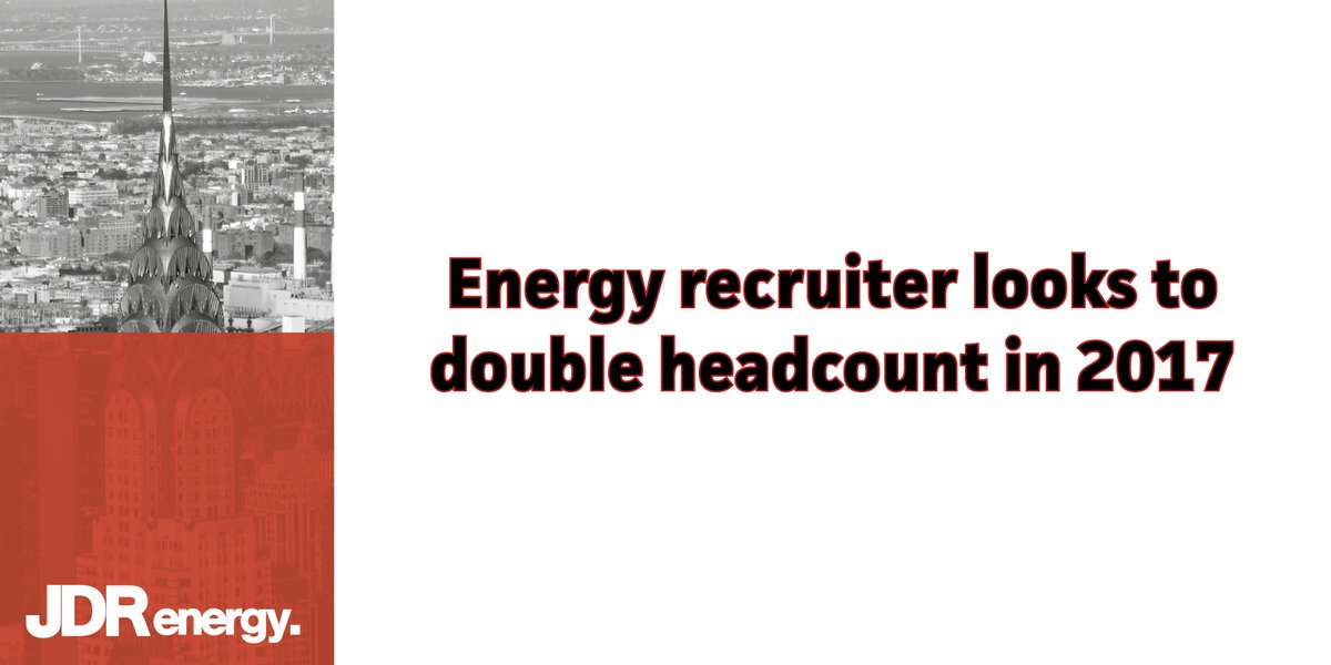 JDRossEnergy's tweet photo. #Energy recruiter looks to double headcount in 2017: https://t.co/SD6t98oNgU @NatalieOpus https://t.co/mPsIVkIg3I