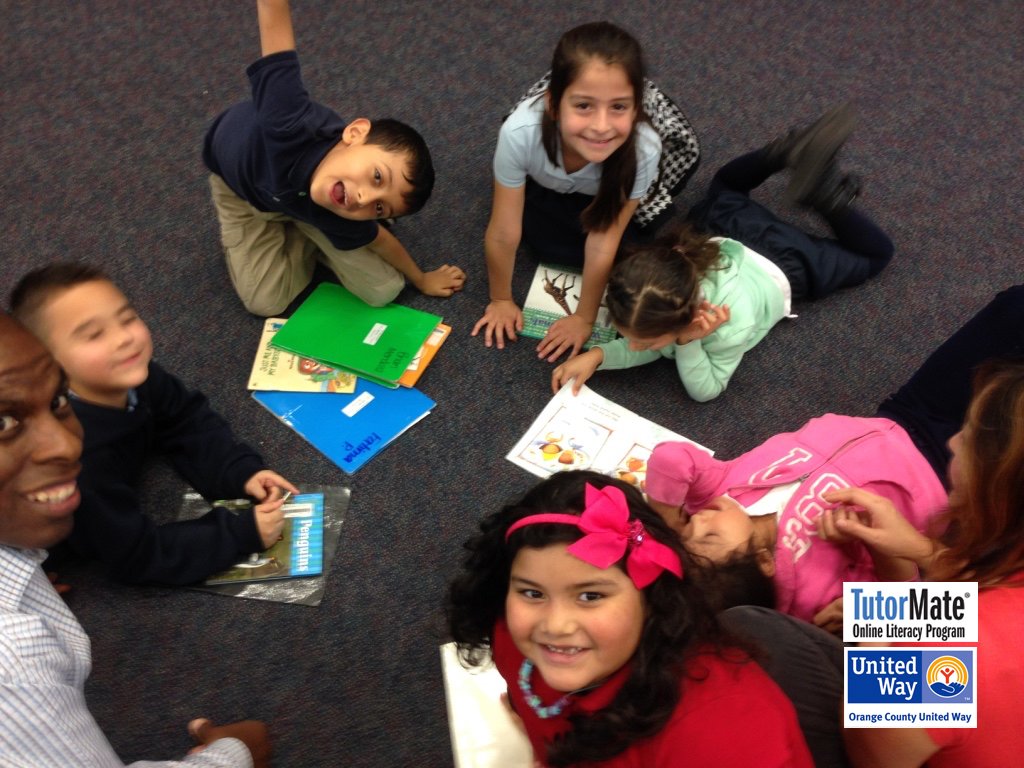 chapterone_us's tweet photo. Cool caring @unitedwayoc tutors paid a recent visit @SantaAnaUSD Garfield ES to meetup with their online tutees! @SergioOCUW @alfonsoj4sausd https://t.co/dhmjLUjjiU