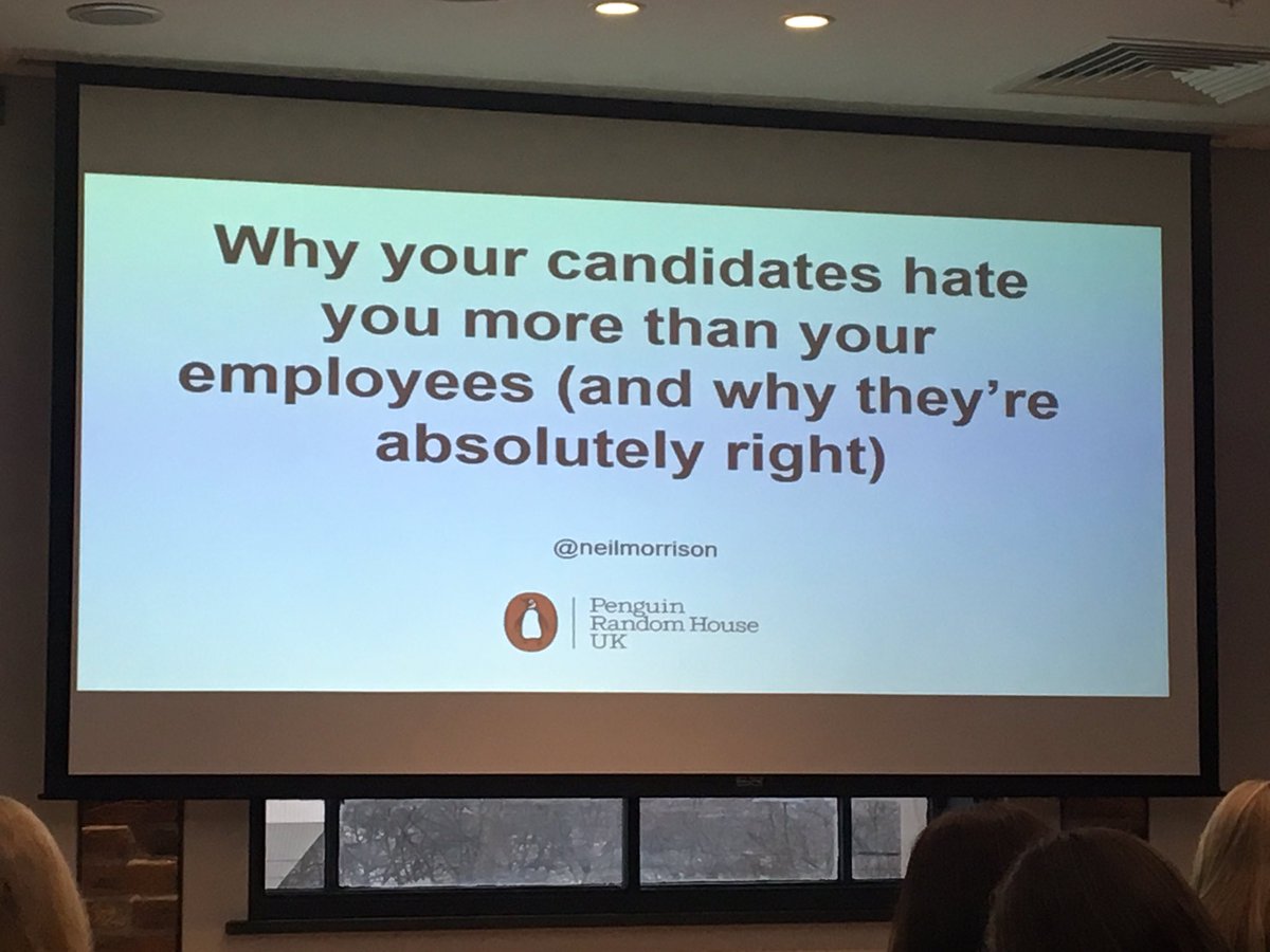 sharron751's tweet photo. Candidates are consumers, just love this.. #RecruitConf17 #CandidateExperience https://t.co/kFmz02Fdbn