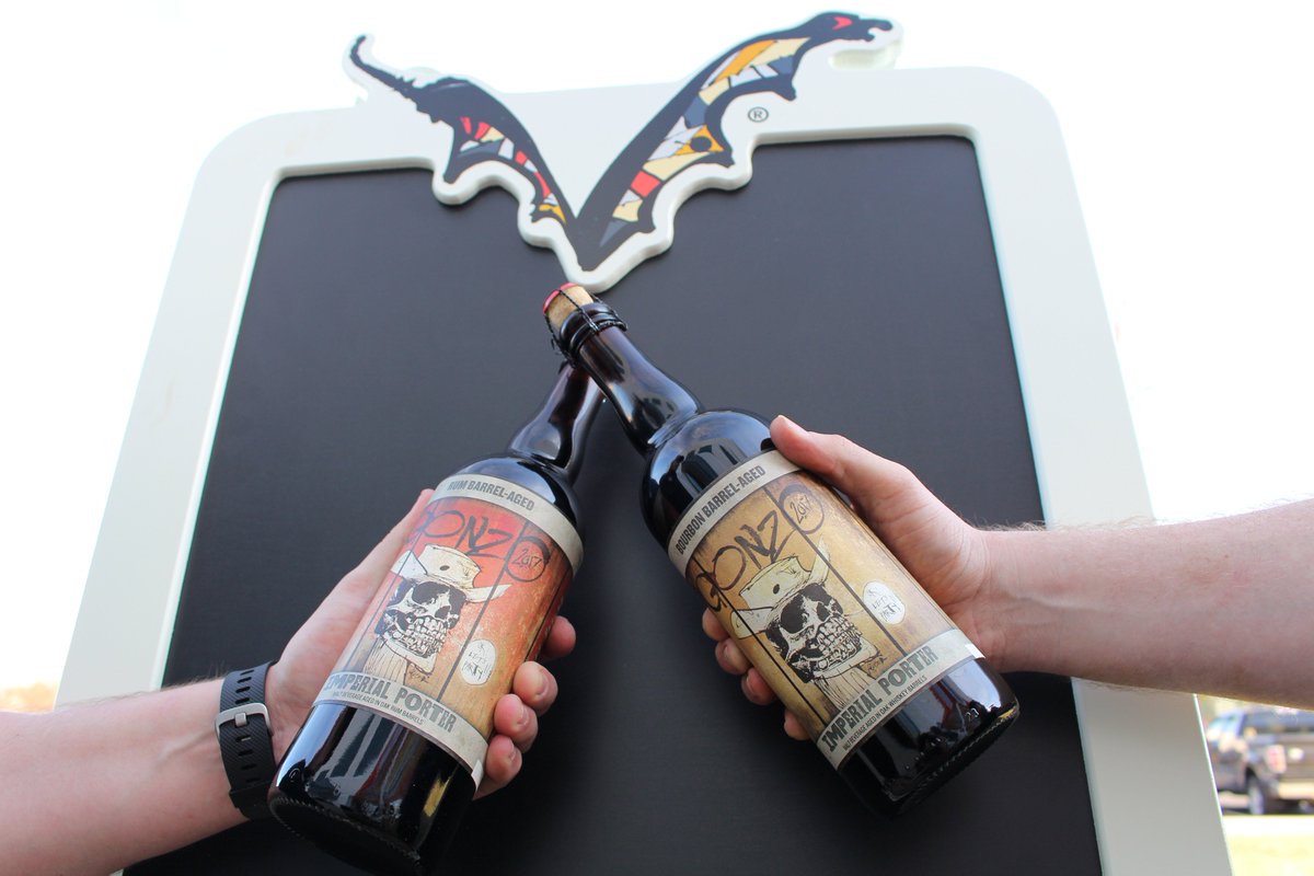 FlyingDogTaps's tweet photo. The last of the 2017 Barrel-Aged Gonzo will be available for purchase when the doors open at 3 pm today. Hell, meet yes. https://t.co/Bad5eIyCcz