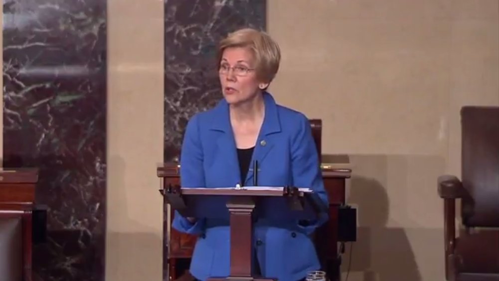 thehill's tweet image. Lawmaker points out GOP silenced Warren over Coretta Scott King letter during Black History Month: hill.cm/wCMtAQQ