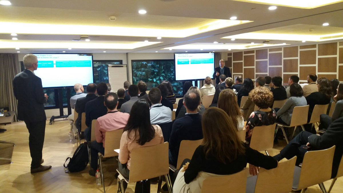 Areas_ES's tweet photo. Hoy intensa jornada de kick-off para usuarios clave del #proyecto SAP/MAMBO en España #keyusers #transformationleaders #teambuilding https://t.co/zuteJrI2YL