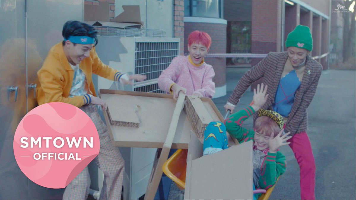 Image result for NCT Dream take over the school gym in 'My First and Last' MV!