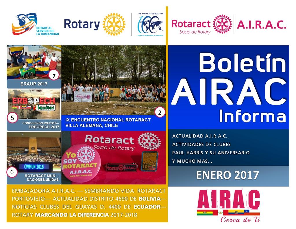 airac_rotaract's tweet photo. Conoce la actualidad Rotaractiana en el Boletin A.I.R.A.C. INFORMA #Rotaract #AiracCercadeTi https://t.co/ENF7cpvn2A
