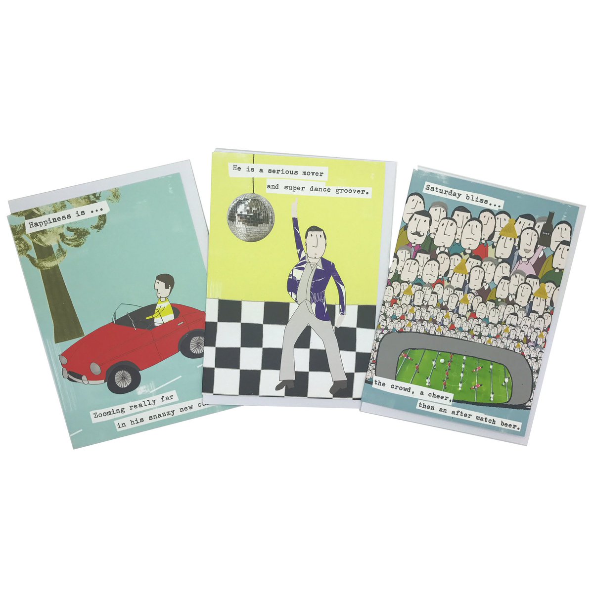 The_Art_Group's tweet photo. We love these @lisalevis designs. Suitable for the gentleman in your life available now on our stand at @SpringAutFair #lisastickley https://t.co/VRNXwbi6Dp