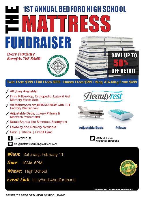 CFSCLE's tweet photo. Here R details about @BedfordHSBands' #MattressFundraiser to RT/share with friends! #beds4bedfordband https://t.co/KgUpbX8nYE