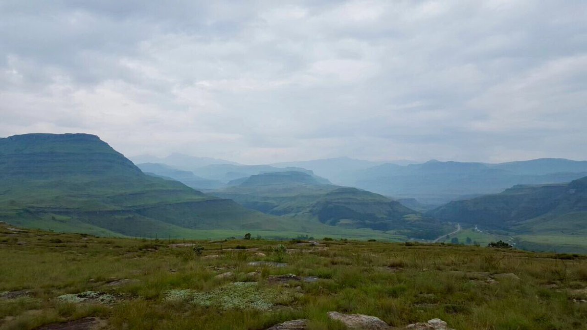 UTDrakensberg's tweet photo. Race Director, Spurgeon of @RMAdventures, welcomed the rain and waterfalls yesterday #puretrail https://t.co/S0CSghxflH