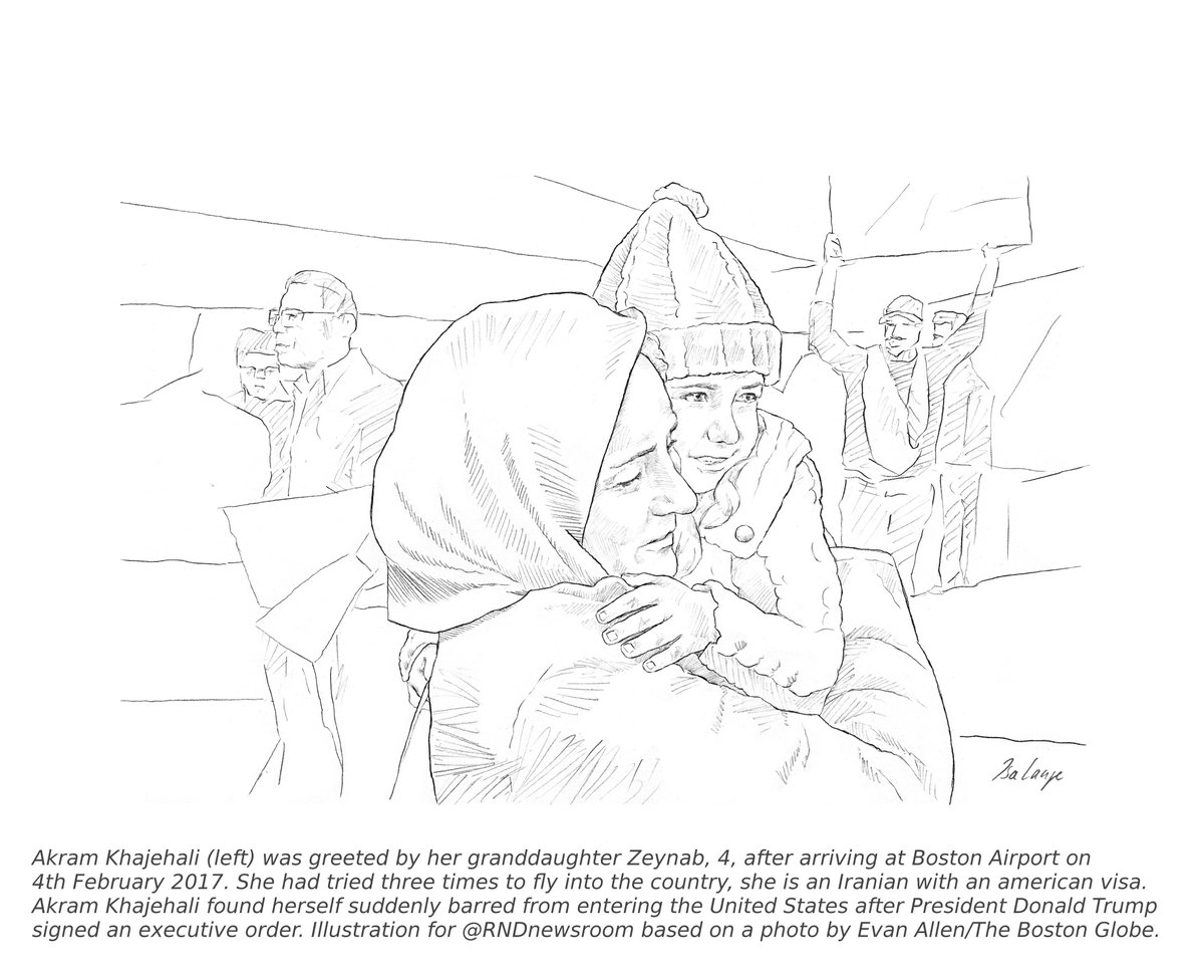 stadtmaulwurf's tweet photo. Akram Khajehali found herself suddenly barred from entering the US.
Now: Family reunion
@EvanMAllen @RNDnewsroom @Weltspiegel_ARD #docuimage https://t.co/Q7PxvmHr0d