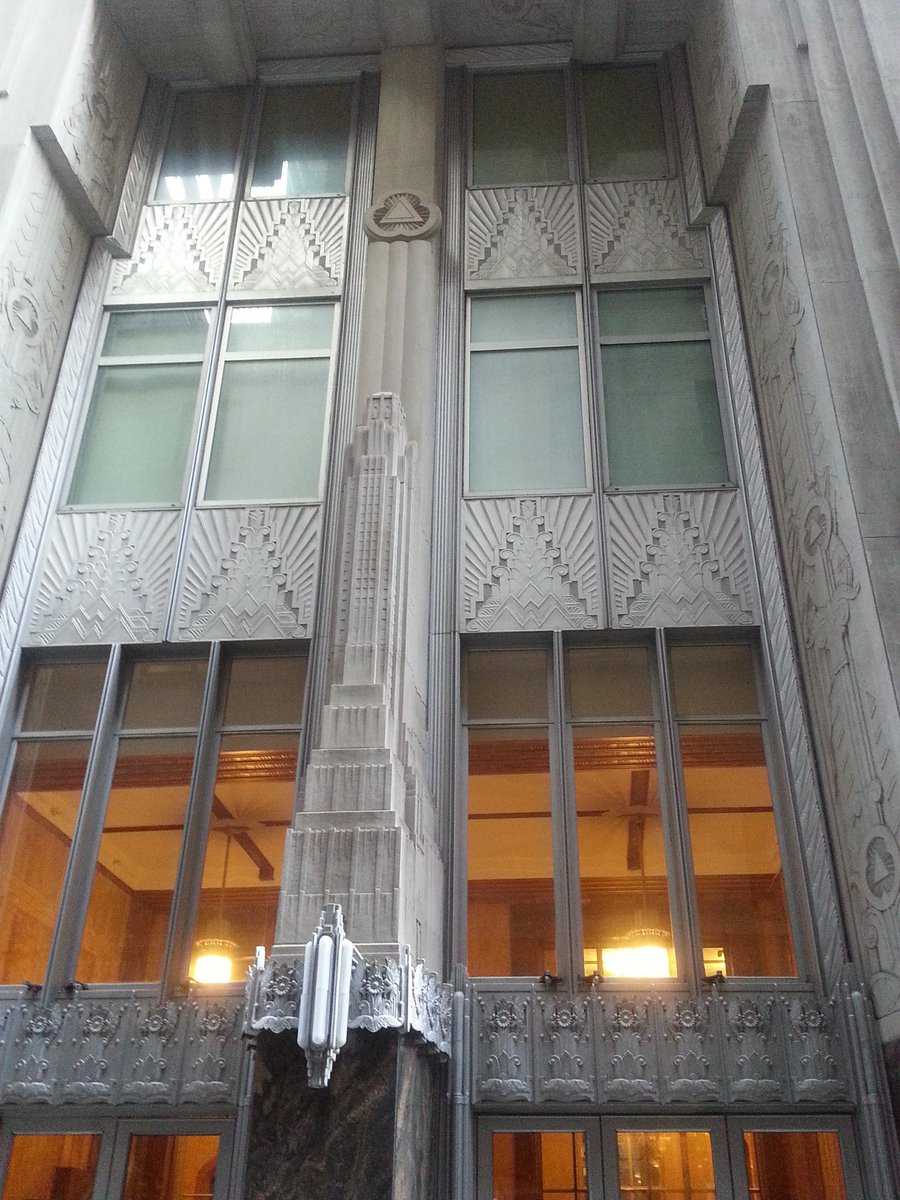 lizefrench's tweet photo. Fave (extant) downtown building entrance #70pine https://t.co/4NfJjvZTyv