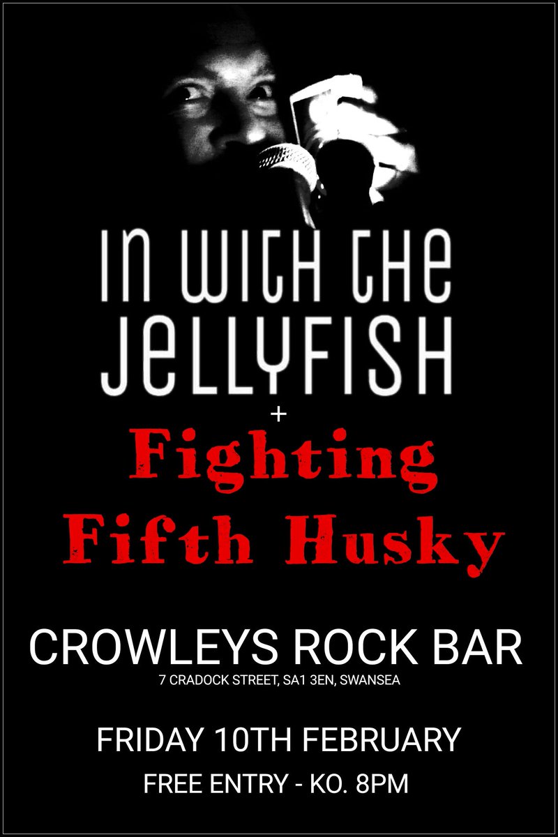 2 for the weekend..
Fri 10th - #CrowleysRockBar
Sat 11th - #TheDuke
#Swansea #Neath
#FightingFifthHusky <a href="/DWTSuk/">Down With The System</a>
#LiveMusic #WALvENG