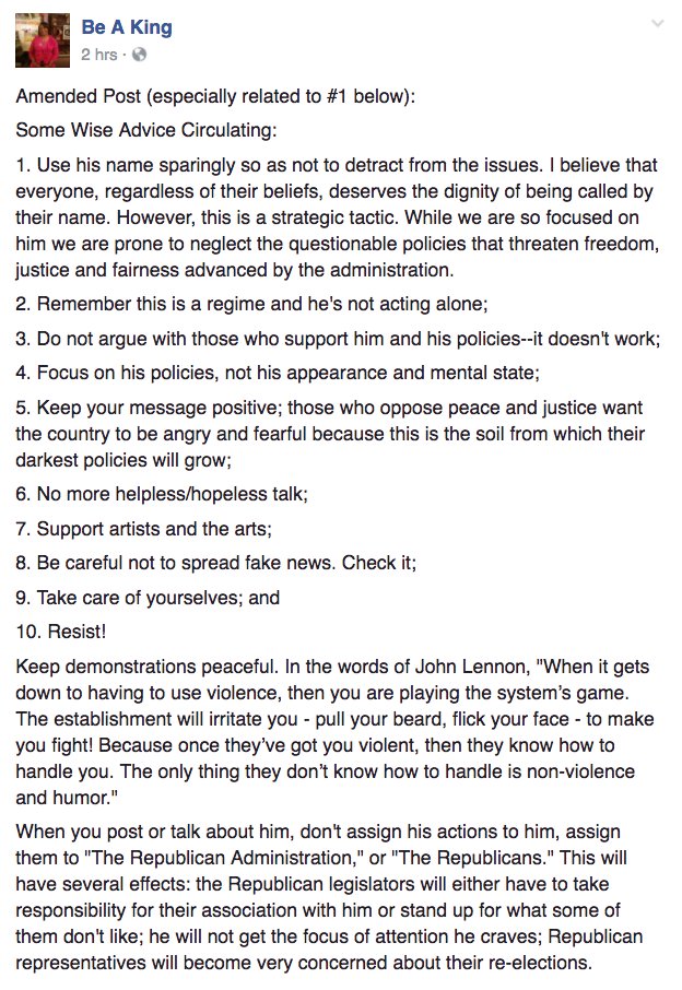 The daughter of Coretta and Martin Luther King, <a href="/BerniceKing/">Be A King</a>, issues a 🔥 critique of Republicans' silencing of <a href="/SenWarren/">Elizabeth Warren</a>. #letlizspeak