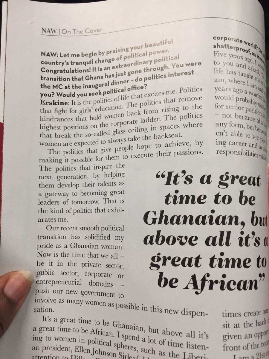 TheAnitaErskine's tweet photo. Thanks to @newafricanwoman for this mind blowing opportunity to #Inspire! Out now.
#AEEmpowers
#AEEducates
#GoingGlobalBegins https://t.co/UHLk9KizYv
