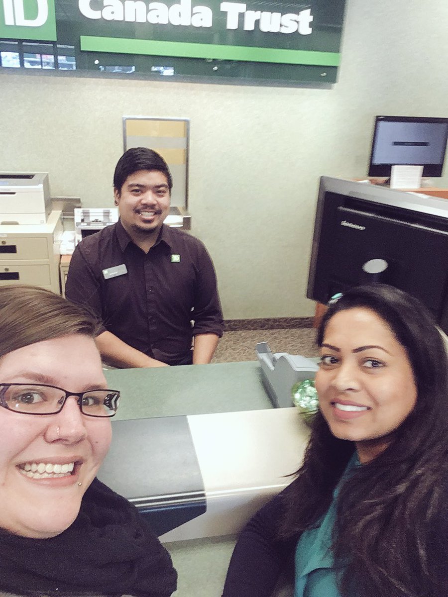 TD 172 mission to #mysteryshop local branches :) Great job Forest Lawn! <a href="/TaitSara/">Sara Tait</a> @RenukaMani_td