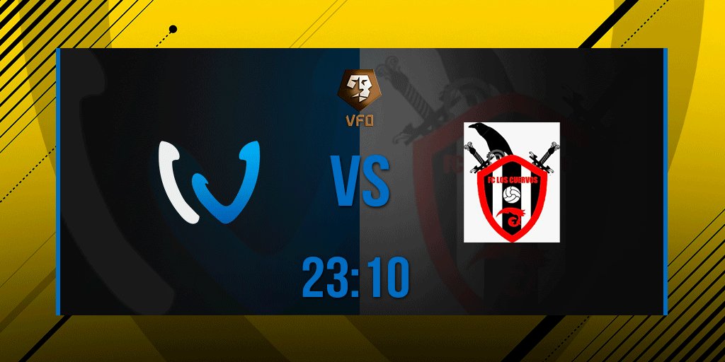 6º Partido de la liga <a href="/VFOspain/">VFO España</a> 
<a href="/WindForceClub/">Wind Force</a> vs FC Los Cuervos
Hoy 08/02/17 a las 23:10
Stream: twitch.tv/isra__21  
#elazoteblanco